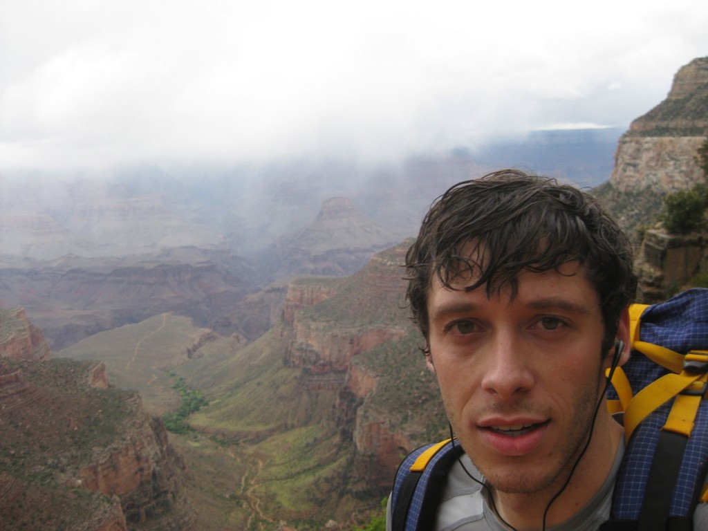 Me looking north from near the south rim of the Grand Canyon. Me looking north from near the south rim of the Grand Canyon.