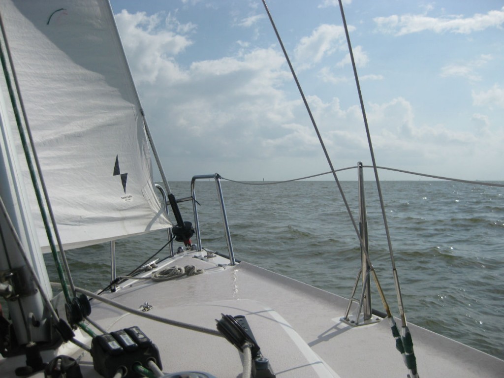 View from the boat. View from the boat.