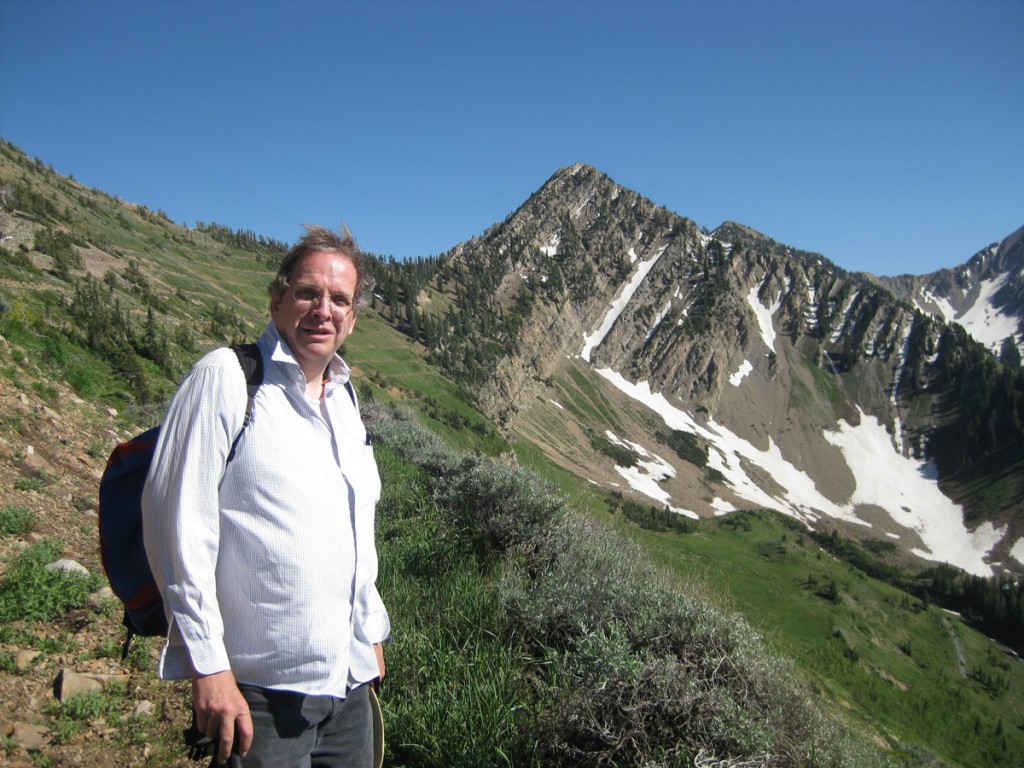 Dad with Freedom Peak in the background. Dad with Freedom Peak in the background.