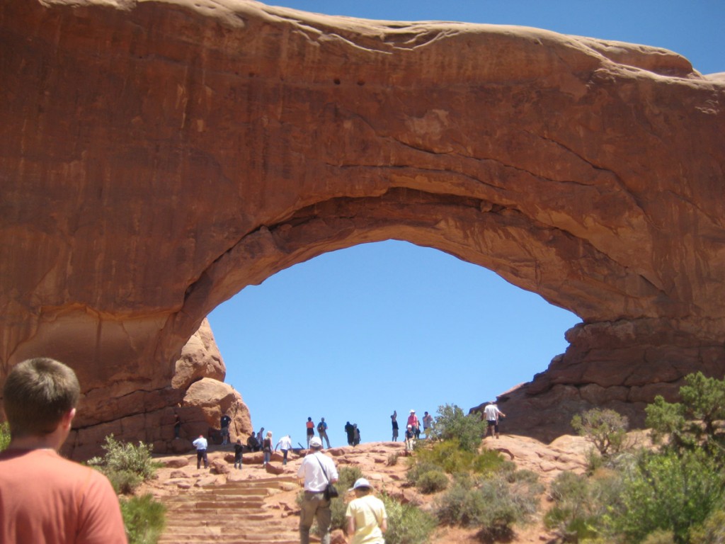 A big, cool arch in Arches.