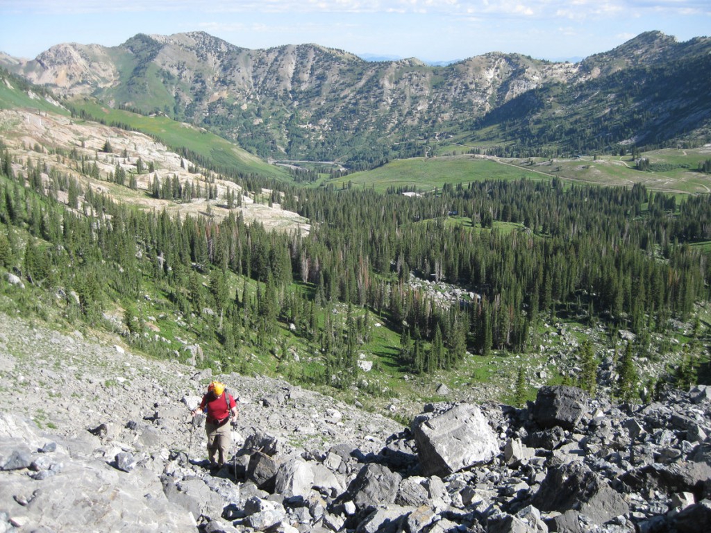 Higher up on the approach. Higher up on the approach.