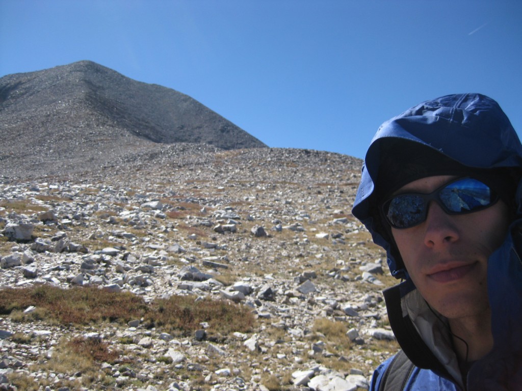 Looking up the last 2000 feet or so to the summit. It got really cold and windy right about then. Looking up the last 2000 feet or so to the summit. It got really cold and windy right about then.