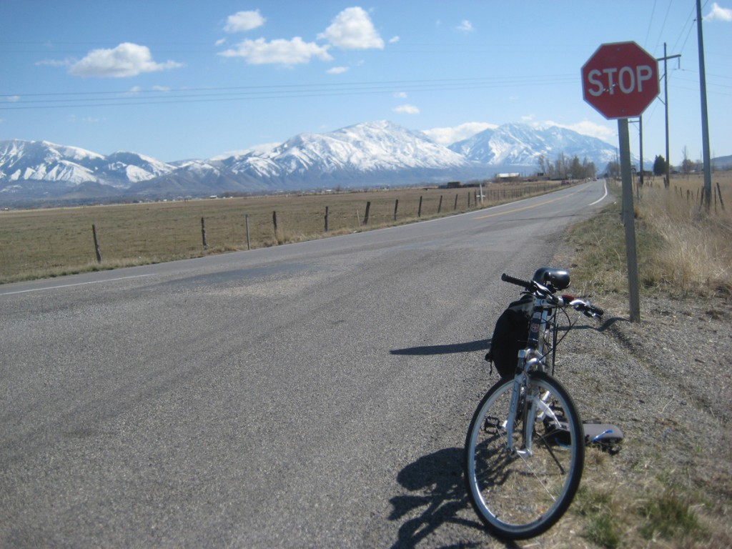 This is where I got the flat tires. This is where I got the flat tires.