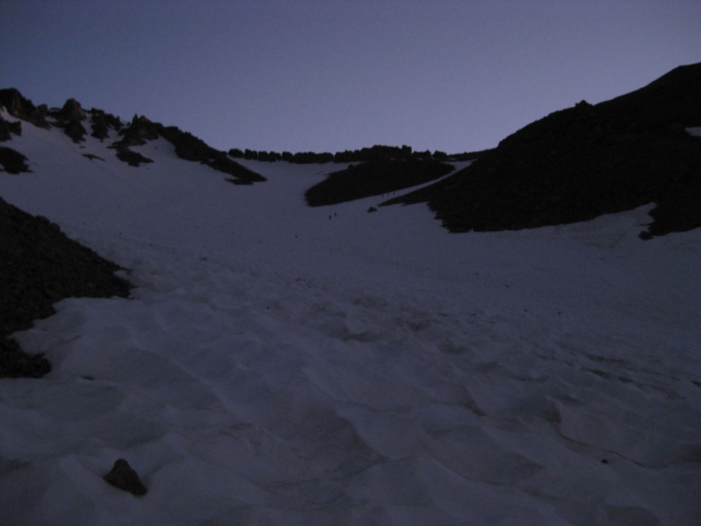 Starting to get light.