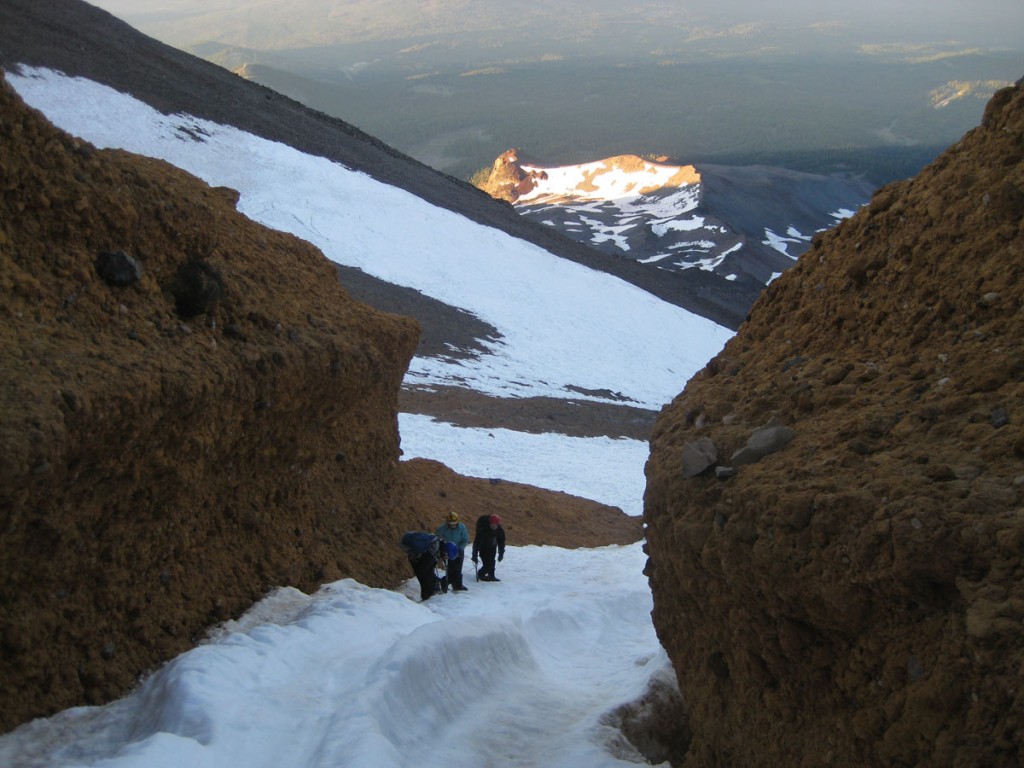 Looking down from the Red Banks