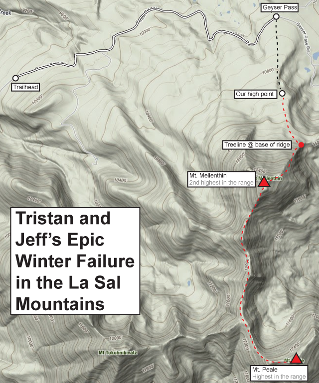 Our route. Our route.