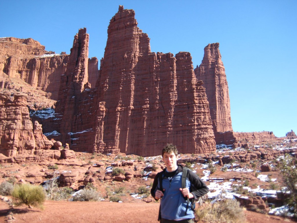 Me in front of Cottontail Tower. Me in front of Cottontail Tower.