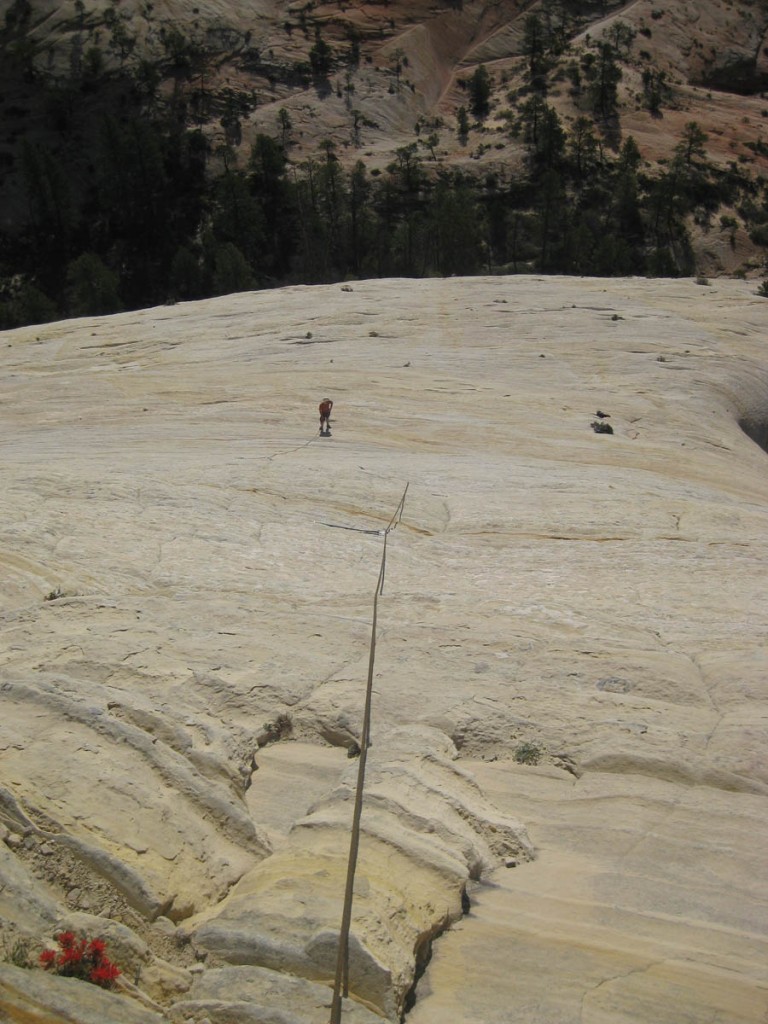 Looking down pitch 1.